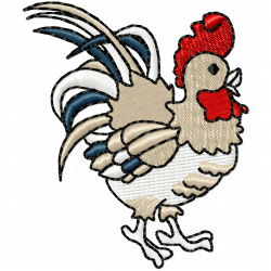 Chickens And Roosters Embroidery Design 7 Chickens And Roosters Embroidery Design 7